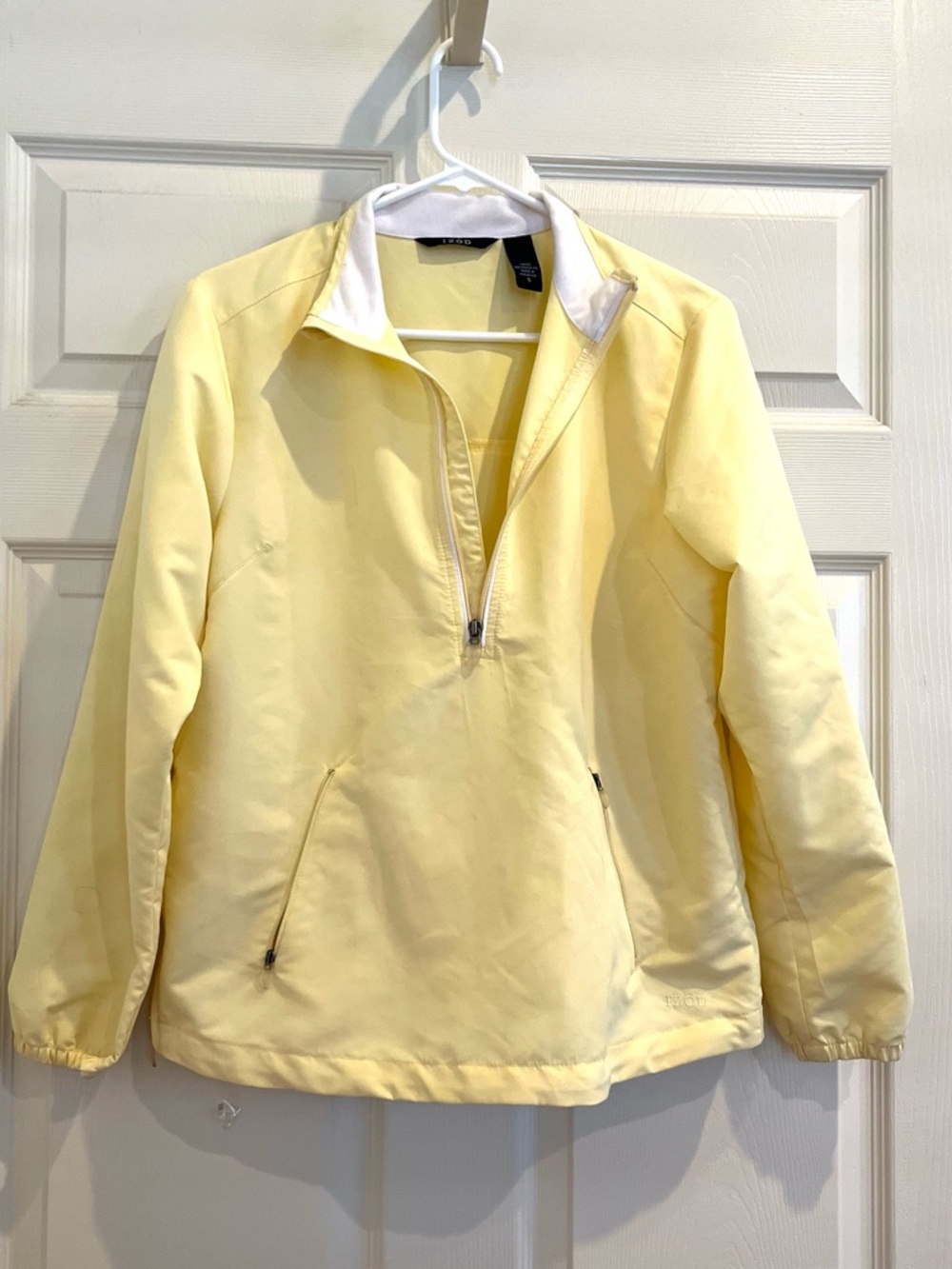 IZOD Yellow Half-Zip Pullover Jacket